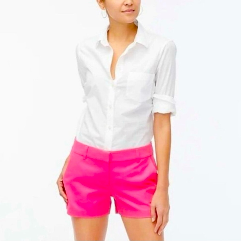 J.Crew Hot Pink Classic Chino Short